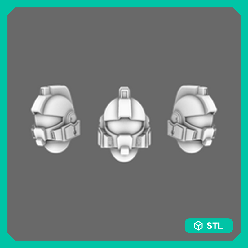 Clan Gunpla V10 Helmet Type B