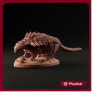 Polachantus eating 1-35  scale dinosaur