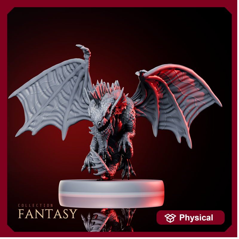 Silver Dragon Wyrmling 2 - Only-Games