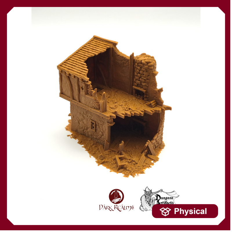 House 2 Ruins - Briarwood - Dark Realms Terrain Wargaming D&D DnD