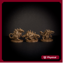 Trio of Giant Rats