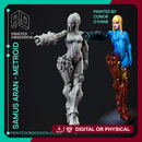 Samus Aran - Metroid - 25cm model