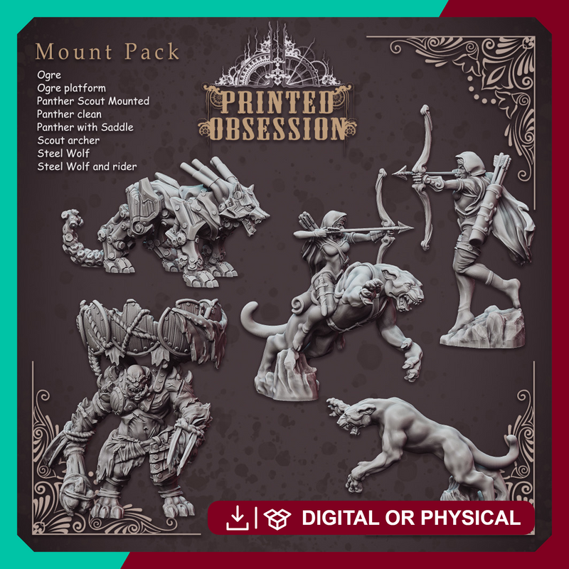 Mounts Pack - Value Pack - 32 mm scale