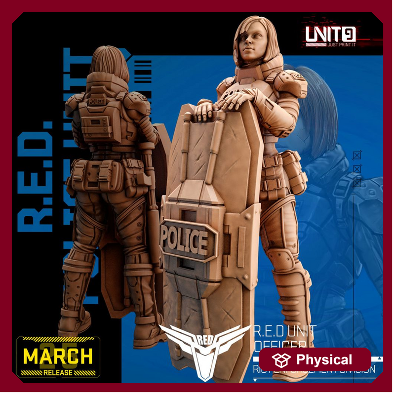 Cyberpunk - R.E.D. Officer - RIOT Enforcement Division