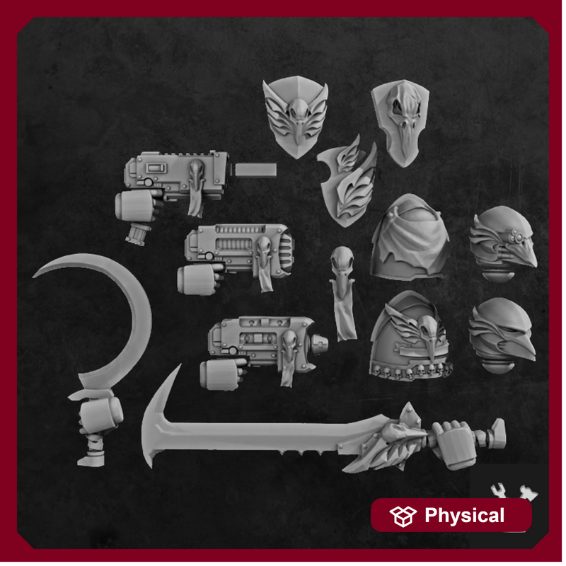 Crow Warrior Bits Set x13