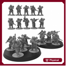 Smol Roman Legionarries - Presupported