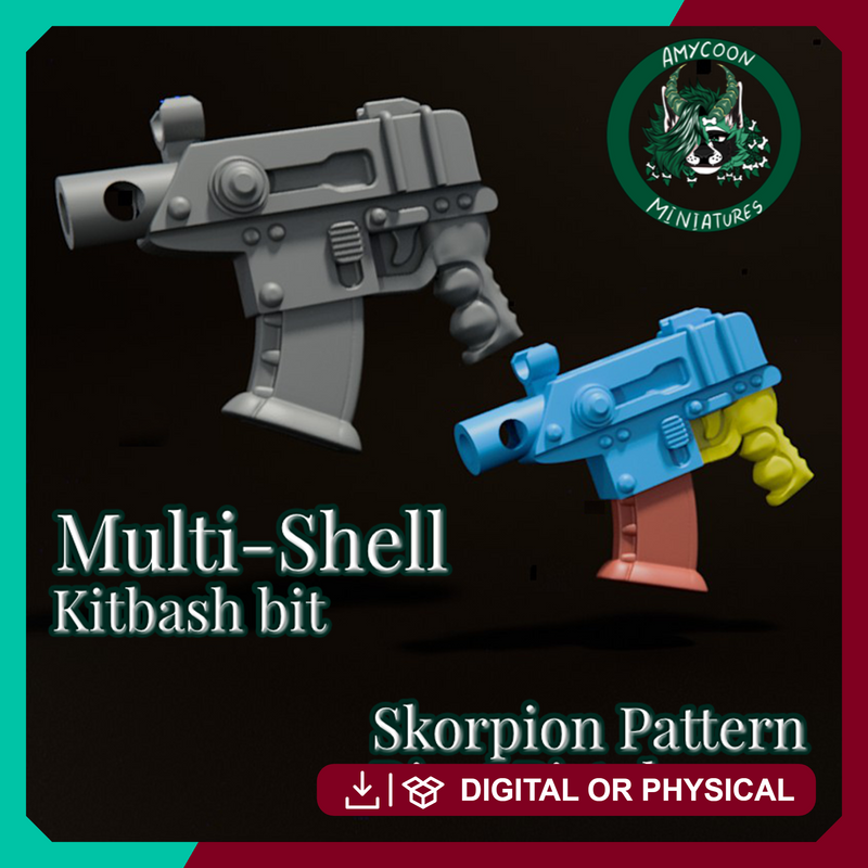 Skorpion Pattern Rivet Pistol