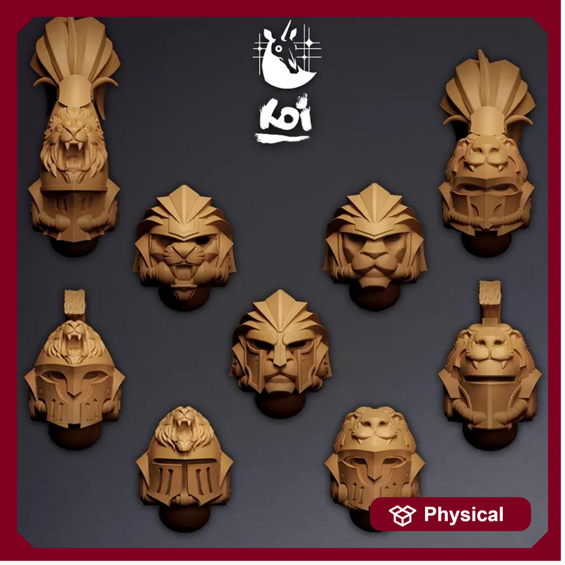 Aeternum Pridemarchs - Miniature Heads