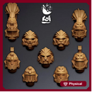 Aeternum Pridemarchs - Miniature Heads
