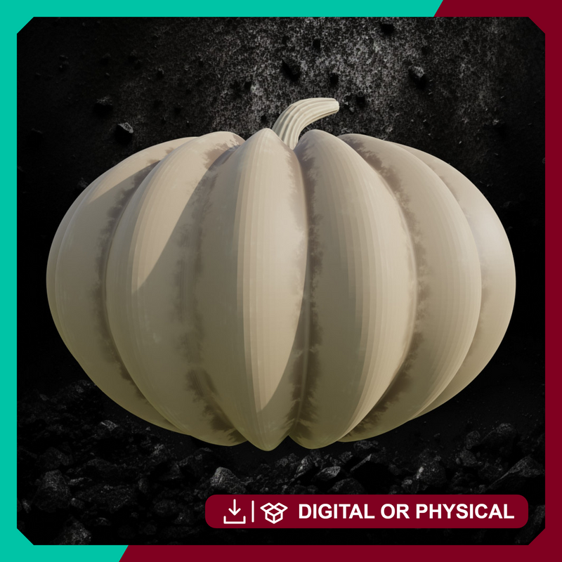 Pumpkin - Tabletop Terrain Prop STL, DnD & Wargaming Scenery