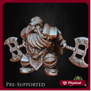 Sinar The Fearless [32mm Scale] Dwarf Fighter