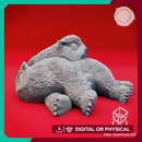 Owlbear Cubs - Book of Beast - Tabletop Miniature (Pre-Supported)