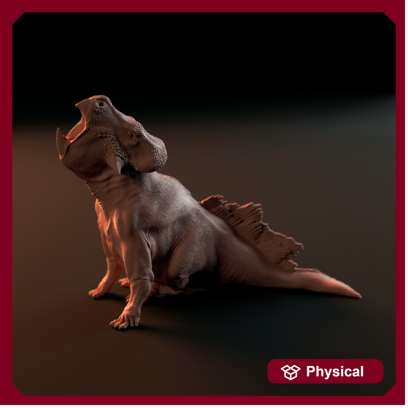 Leptoceratops call 1-35 scale dinosaur