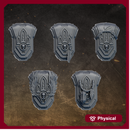 Black Gryphons Backpacks Set x5