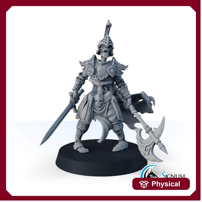 Zombie Knight with Halberd