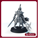 Zombie Knight with Halberd
