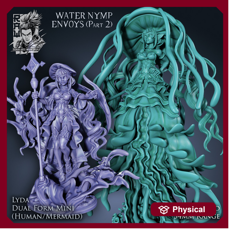 Lyda The Conjurer - Dual Form (Mermaid) - 54mm