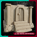 Townhouse 3 - Fantasy Village Terrain STL, DnD & Wargaming Scenery