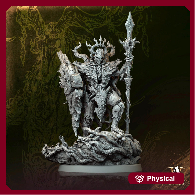 Sylvan Fey Forest Guard (5 sizes) Unpainted Miniature | 28mm,32mm, 54mm,75mm,100 Scales | Dungeons & Dragons |Pathfinder | Archvillain games - Only-Games