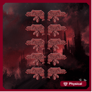 Crimson Wings Flame Pistols Set x10