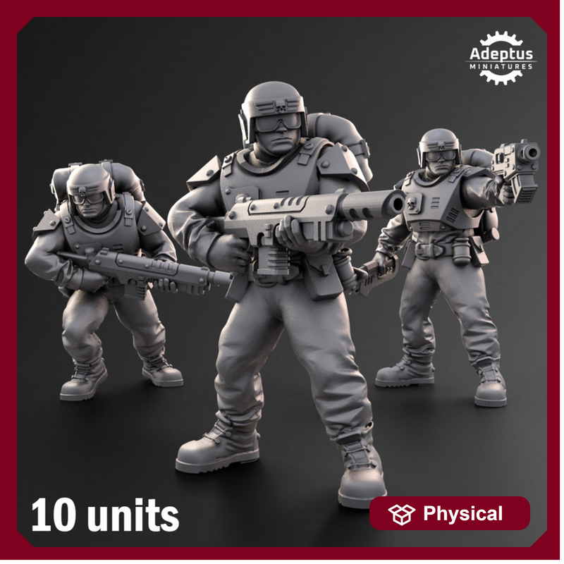 Squad. Warden Regiment. Imperial Guard