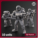 Squad. Warden Regiment. Imperial Guard