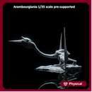 Arambourgiania liftoff 1-35 scale pterosaur