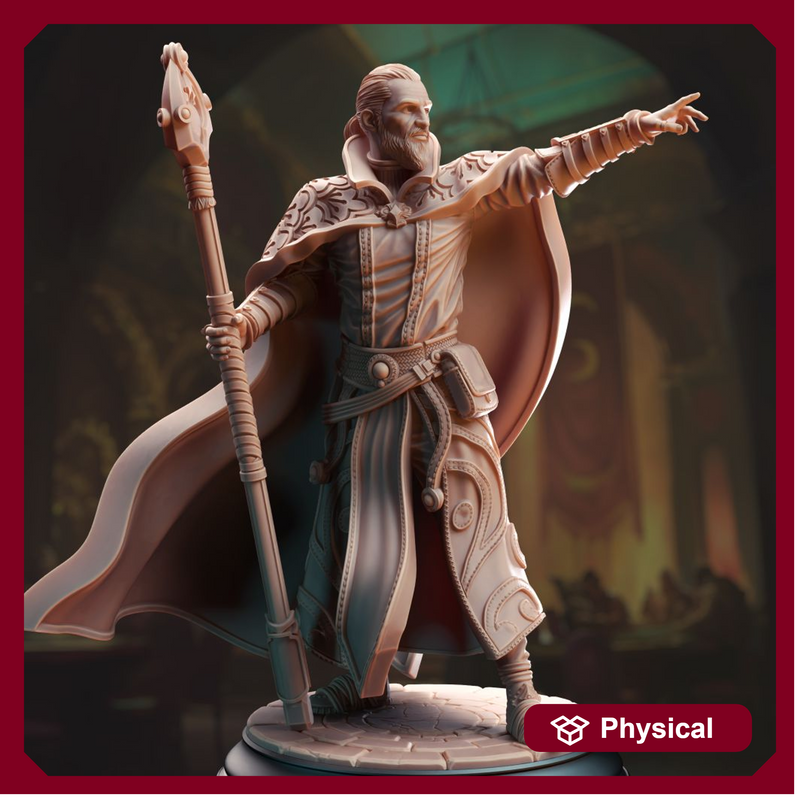 Human Illusionist Wizard - Jonas the Trick - Only-Games