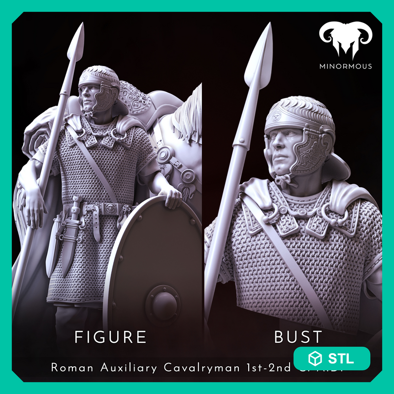Bundle - Roman Auxiliary Cavalryman 1st-2nd C. A.D. Horsemen of Antiquity!