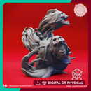 Flameskull Trio - Tabletop Miniature (Pre-Supported)