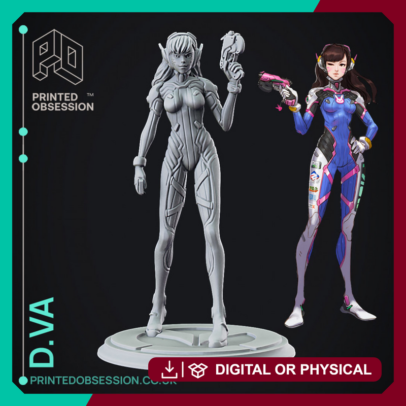 Overwatch - D.Va Full figurine - Only-Games