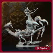 Female Tlincallis, Manscorpions, Scorpion folk | 28mm.32mm,54mm,75mm Scale | D&D 5e Miniature | Dungeons and Dragons | Archvillain Games - Only-Games