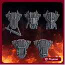 Pactum Aeternum Warden Backpacks Set x5