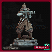 Sci-Fi Miniature Light Infantry Army Veteran | 28mm,32mm, 54mm, 75mm,100mm Scales | Resin Mini | Morior Shocktrooper TPG | Archvillain Games - Only-Games