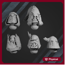 Pandemic Heads Set x5