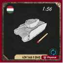 1/56 42M Toldi II (B40) skirted