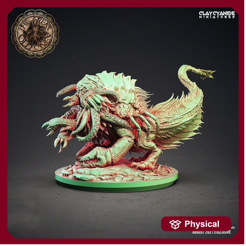 Great old ones | 3 sizes 50mm,40mm,25mm Base Size | Resin Miniature | Cthulhu The Great Old Ones | DnD 5e | Figure Role Playing - Only-Games