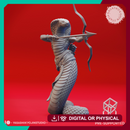 Yuan-Ti Archer - Tabletop Miniature (Pre-Supported)
