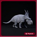 Einiosaurus walking 1-35 scale dinosaur
