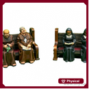 At a prayer (SITTING FOLKS)