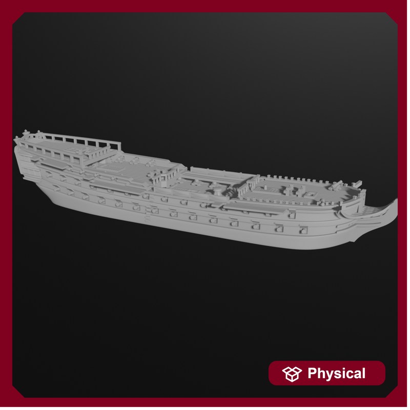 1/700 & 1/1200 British 3rd rate HMS Agincourt (64 guns), 1796-1814