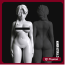 Sub Series 99a - Naked & Kneeling Female Prisoner Slave