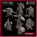 Female Dwarf Bundle - TytanTroll Miniatures - DnD - Fantasy - 32mm