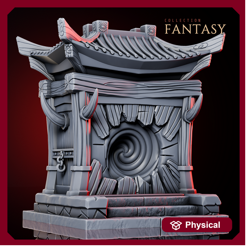 Eastern Temple Portal Open - Only-Games