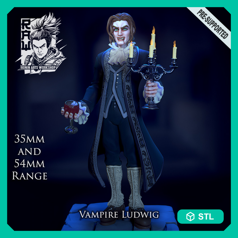 Vampire Ludwig - STL only