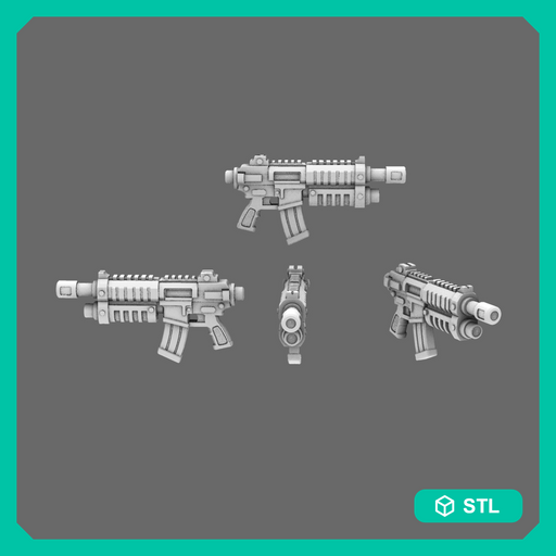 Space Knights AR Style Combat Rifle NOHAND - Only-Games