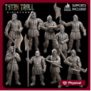 City Guard Bundle - TytanTroll Miniatures - DnD - Fantasy