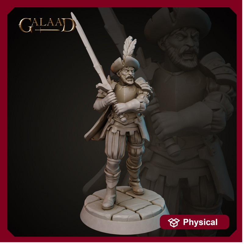 Knight conquistador mercenary
