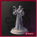 Halfling Snow Cleric - Darius Burrows