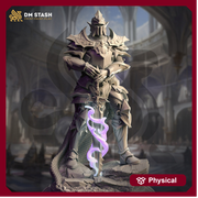 Human Male Paladin, Eldritch Knight Fighter | 28mm, 32mm,54mm, 75mm, 100mm Scales | Dungeons and Dragons | Pathfinder | DM Stash - Only-Games